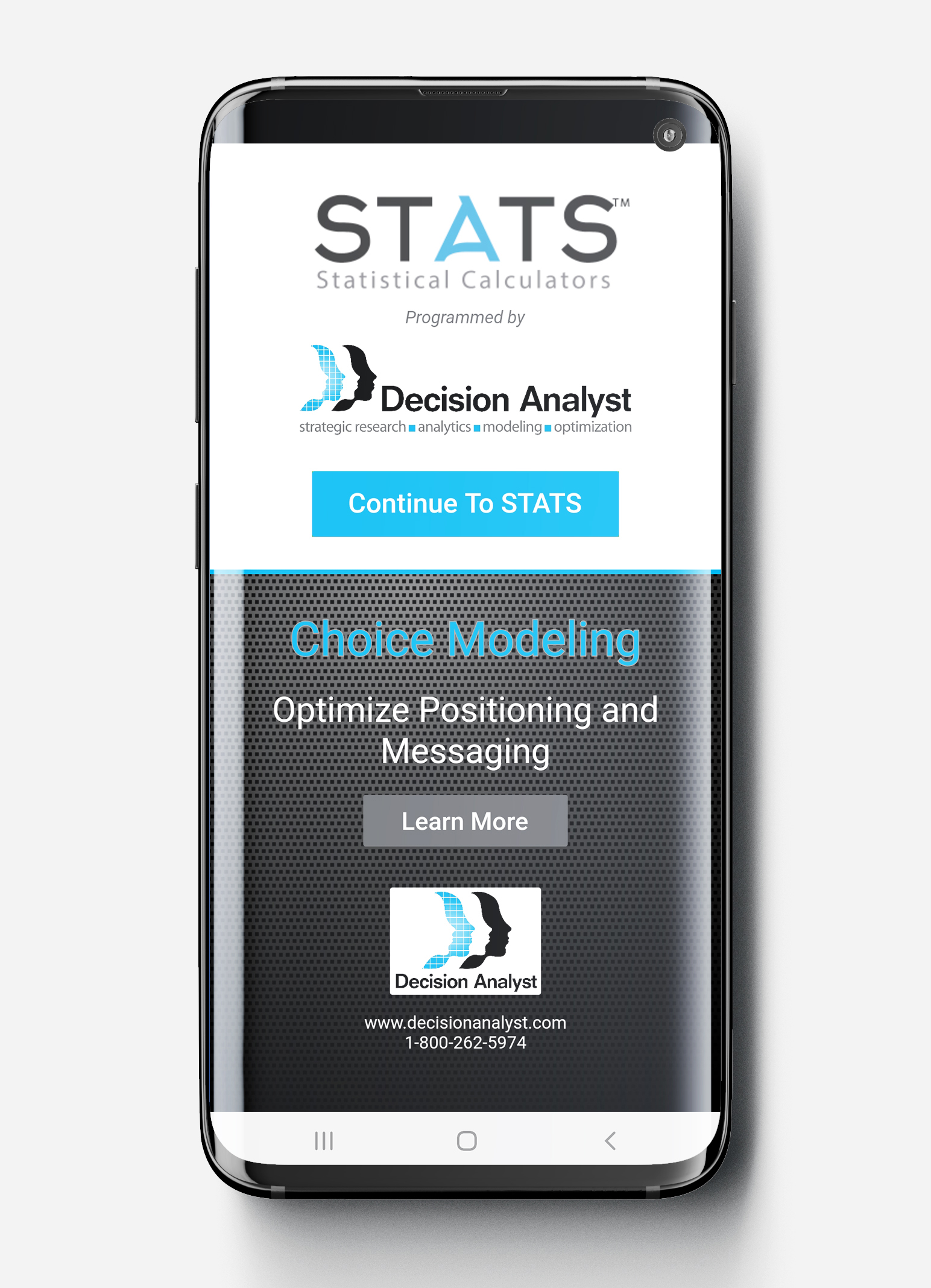 Stats Mobile Screenshot